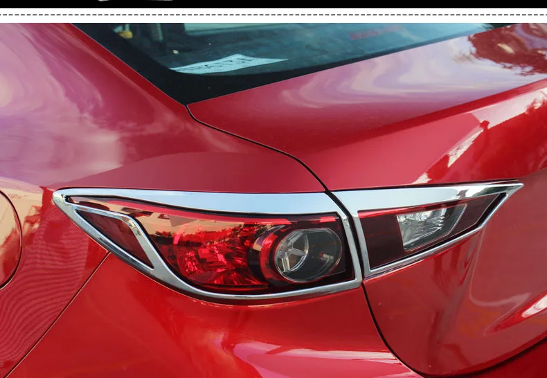 4pcs ACCESSORIES FIT FOR MAZDA 3 AXELA 2014-2016 HATCHBACK HATCH CHROME REAR TAIL LIGHT LAMP COVER TRIM BEZEL GARNISH SURROUND
4pcs ACCESSORIES FIT FOR MAZDA 3 AXELA 2014-2016 HATCHBACK HATCH CHROME REAR TAIL LIGHT LAMP COVER TRIM BEZEL GARNISH SURROUND