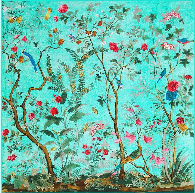 130cm*130cm Imitation Silk Scarf Singing Birds Fragrant Flowers Print Scarf For Women Headband Twill Large Square Scarf Shawl
130cm*130cm Imitation Silk Scarf Singing Birds Fragrant Flowers Print Scarf For Women Headband Twill Large Square Scarf Shawl