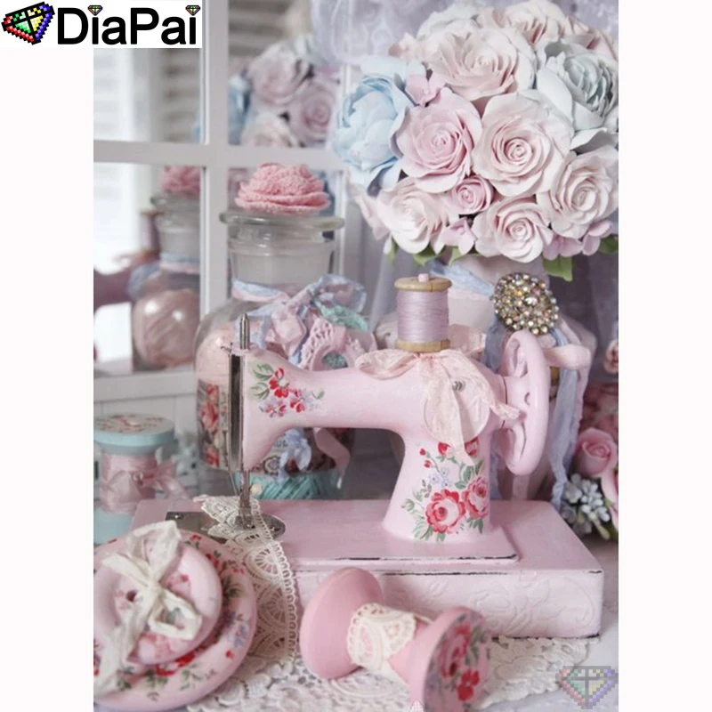 DIAPAI 100% Full Square/Round Drill 5D DIY Diamond Painting "Sewing machine" Diamond Embroidery Cross Stitch 3D Decor A18687
DIAPAI 100% Full Square/Round Drill 5D DIY Diamond Painting "Sewing machine" Diamond Embroidery Cross Stitch 3D Decor A18687