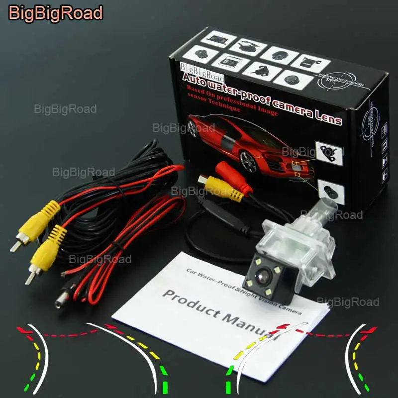 BigBigRoad Car Intelligent Track Rear View Camera For Mercedes Benz C Class W205 / E Class W212 C207 W213 / CLA Class C117
BigBigRoad Car Intelligent Track Rear View Camera For Mercedes Benz C Class W205 / E Class W212 C207 W213 / CLA Class C117