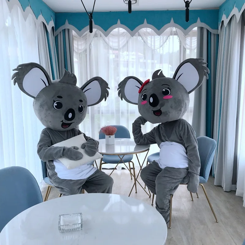 Animal Koala Mascot Costume Cartoon Character Performance Clothing Mascot Costume for Halloween Carnival Birthday Party Dress
Animal Koala Mascot Costume Cartoon Character Performance Clothing Mascot Costume for Halloween Carnival Birthday Party Dress