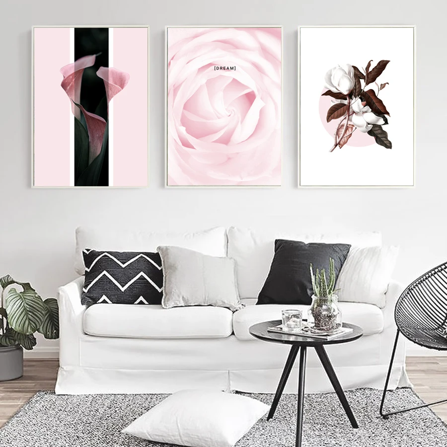 Modern Canvas Art Painting Magnolia Pink Flower Dream Plant Posters and Prints Scandinavian Wall Picture for Living Room Decor
Modern Canvas Art Painting Magnolia Pink Flower Dream Plant Posters and Prints Scandinavian Wall Picture for Living Room Decor