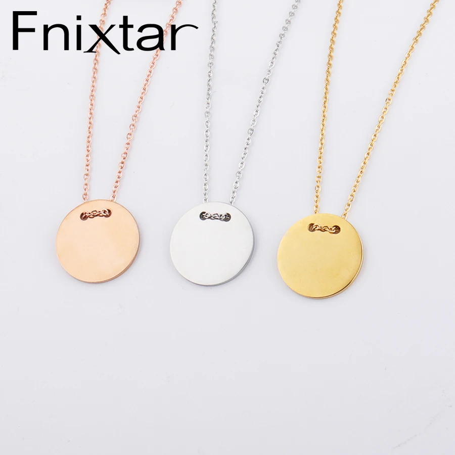 Fnixtar 20Pcs Stainless Steel Mirror Polish Round Discs Blank Plated Pendant Neckalces For DIY Womens Mens Disk Charm Necklaces
Fnixtar 20Pcs Stainless Steel Mirror Polish Round Discs Blank Plated Pendant Neckalces For DIY Womens Mens Disk Charm Necklaces