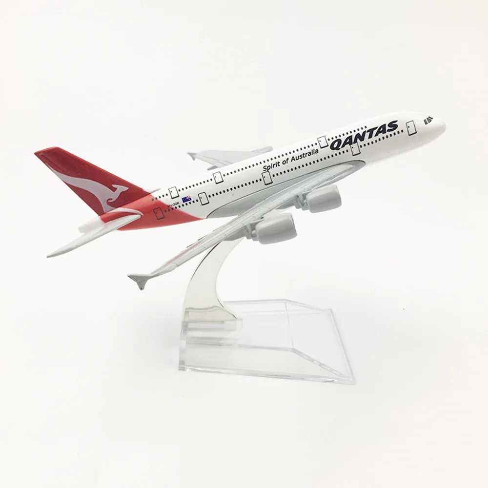1/400 масштаб самолета Airbus A380 Qantas Airways 16 см модель самолета из сплава игрушки для детей подарок для коллекции
1/400 масштаб самолета Airbus A380 Qantas Airways 16 см модель самолета из сплава игрушки для детей подарок для коллекции