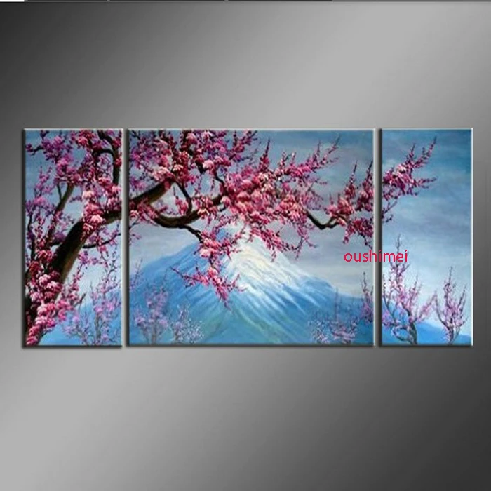 Hand Painted Red Plum Flower Oil Painting Wall Art Beautiful Flowers Decoration Abstract Snow Mountain Landscape Painting Canvas
Hand Painted Red Plum Flower Oil Painting Wall Art Beautiful Flowers Decoration Abstract Snow Mountain Landscape Painting Canvas