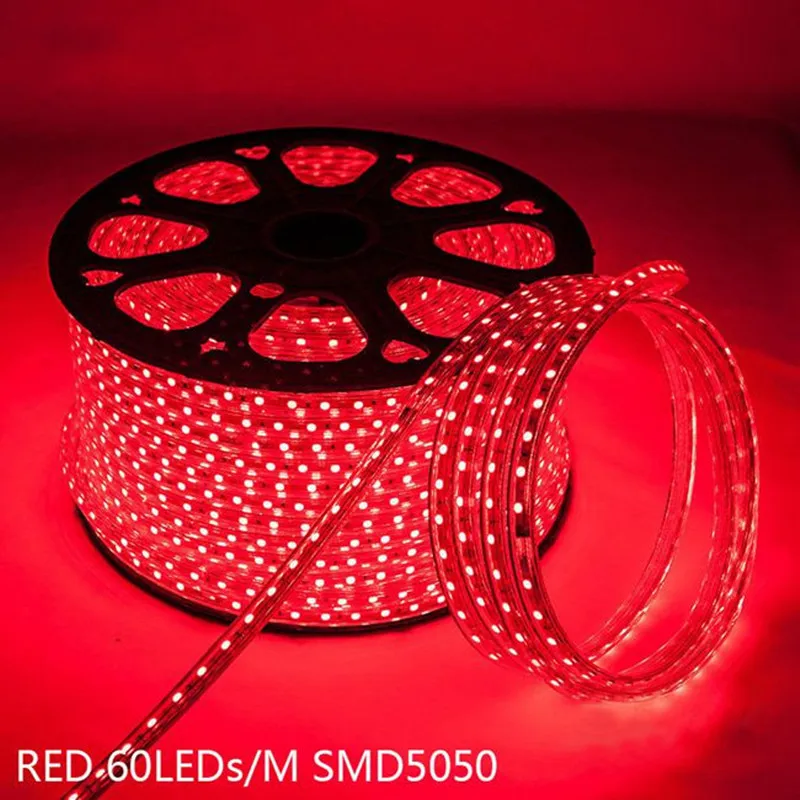110V 220V Flexible LED Strip Light 5050 60leds/M Waterproof IP68 Indoor Outdoor Decorative Rope Light+Accessories+Plug RGB White
110V 220V Flexible LED Strip Light 5050 60leds/M Waterproof IP68 Indoor Outdoor Decorative Rope Light+Accessories+Plug RGB White