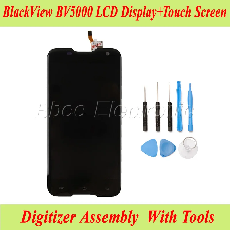 Original BlackView BV5000 LCD Display+Touch Screen Digitizer Assembly For BlackView BV5000 Cell Phone+Tools
Original BlackView BV5000 LCD Display+Touch Screen Digitizer Assembly For BlackView BV5000 Cell Phone+Tools