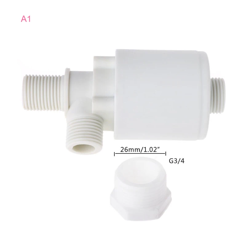 Automatic Water Level Control Valve Tower Tank Floating Ball Valve G1/2 G3/4 W-store Jan11
Automatic Water Level Control Valve Tower Tank Floating Ball Valve G1/2 G3/4 W-store Jan11