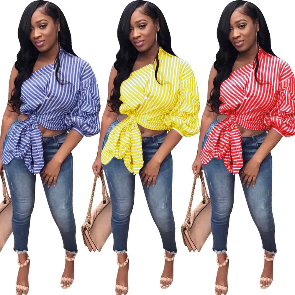 Women Tops Time-limited Plus Size Zanzea 2021 Europe And America Women's One Shoulder Personality Irregular Nightclub Shirt
Women Tops Time-limited Plus Size Zanzea 2021 Europe And America Women's One Shoulder Personality Irregular Nightclub Shirt