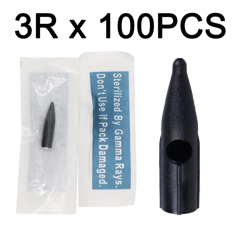 100Pcs 2&3 Prong Round Needles Caps Individually Packed Permanent Makeup Needle Tips For Dragon /Mosaic/ Merlin/ Tattoo Machine
100Pcs 2&3 Prong Round Needles Caps Individually Packed Permanent Makeup Needle Tips For Dragon /Mosaic/ Merlin/ Tattoo Machine