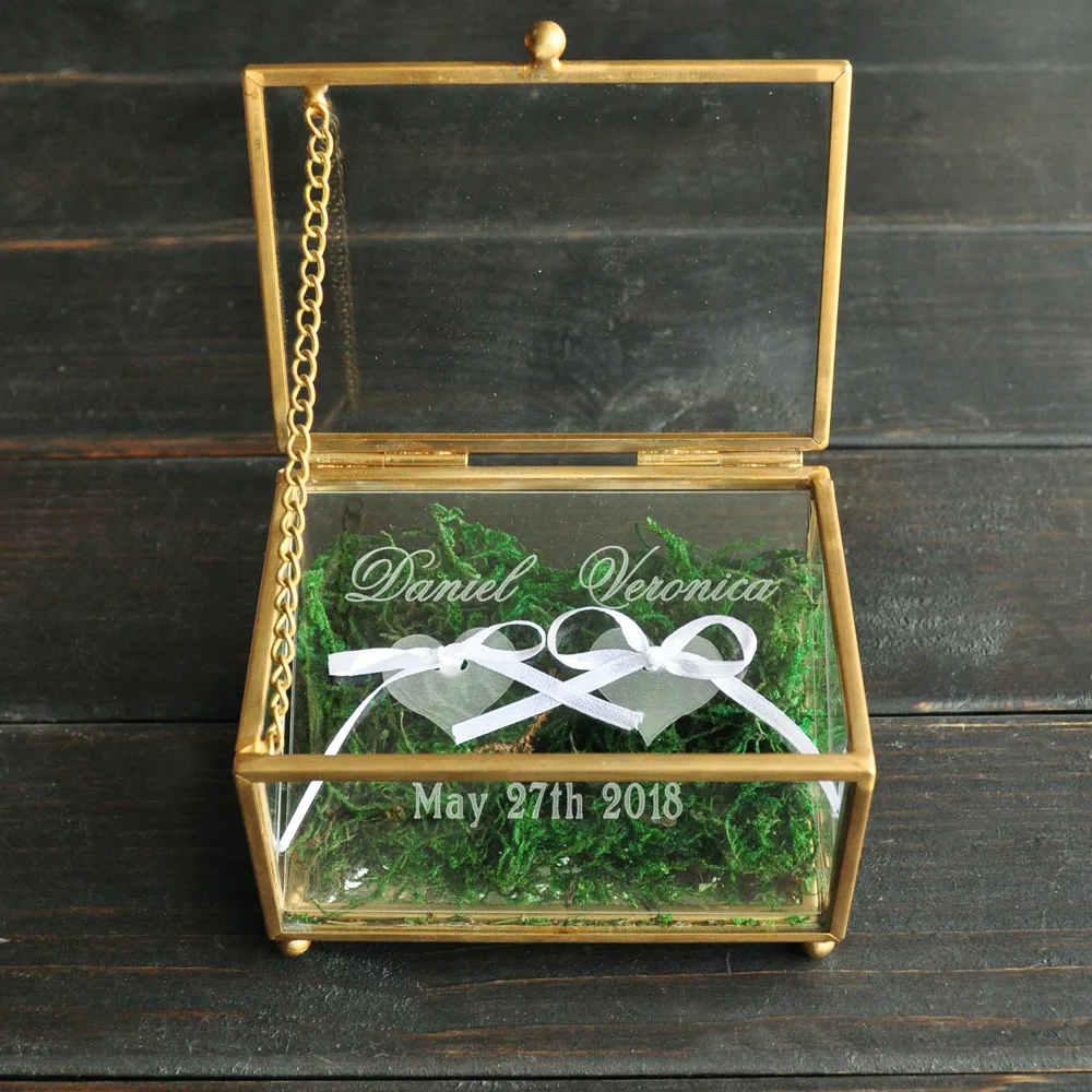 Personalized Glass Ring Box, Glass Ring Holder, Glass Ring Bearer Box, Personalized Box, Wedding Decor Customized Wedding Gifts
Personalized Glass Ring Box, Glass Ring Holder, Glass Ring Bearer Box, Personalized Box, Wedding Decor Customized Wedding Gifts
