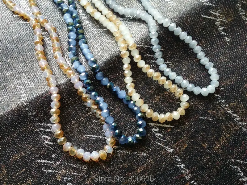 6*4 мм 390 шт. смешанные 4 цвета AB тона стеклянные круглые хрустальные ювелирные изделия свободные бусины
6*4 мм 390 шт. смешанные 4 цвета AB тона стеклянные круглые хрустальные ювелирные изделия свободные бусины