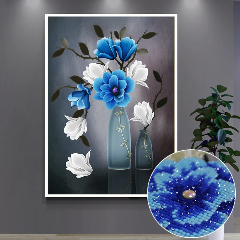 DIY 5D Full Diamond Embroidery flowers Round Diamond Painting Cross Stitch Kits Diamond Mosaic Home Decoration
DIY 5D Full Diamond Embroidery flowers Round Diamond Painting Cross Stitch Kits Diamond Mosaic Home Decoration