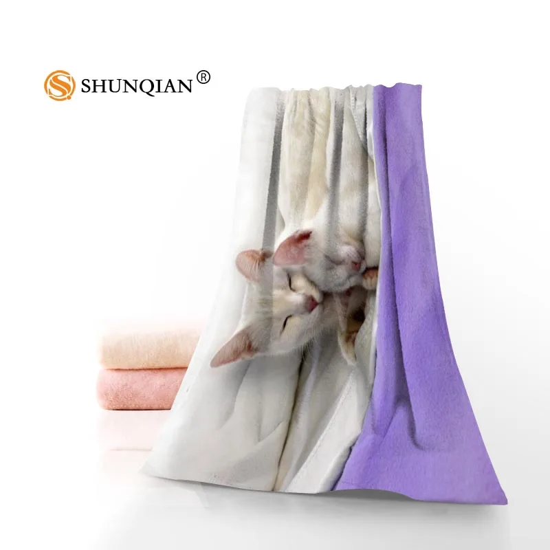 Custom cute cat Towels Microfiber Fabric Popular Face Towel/Bath Towel Size 35x75cm, 70x140cm Print your picture
Custom cute cat Towels Microfiber Fabric Popular Face Towel/Bath Towel Size 35x75cm, 70x140cm Print your picture