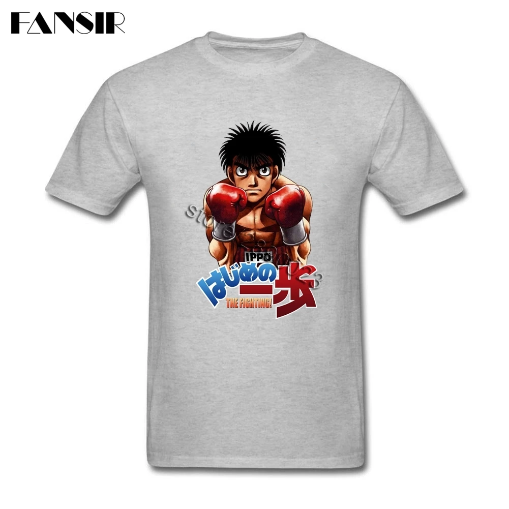 Футболка Hajime No Ippo новейший дизайн Мужская футболка с коротким рукавом 100% хлопок