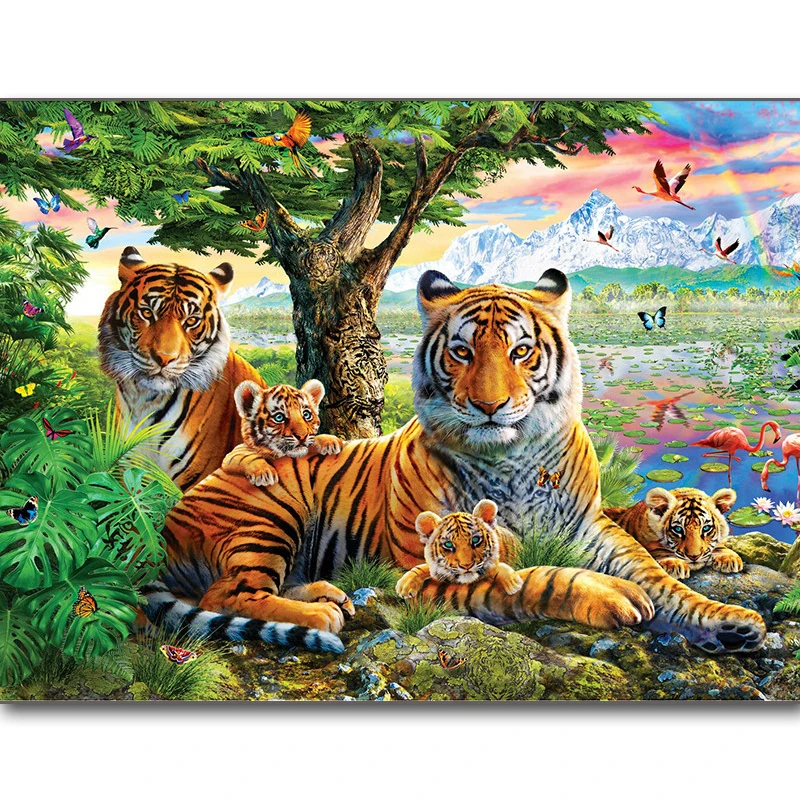 5D Diy Diamond Painting Cross Stitch Tiger Full Round Diamond Embroidery Scenery Diamond Mosaic Animal Picture of rhinestones
5D Diy Diamond Painting Cross Stitch Tiger Full Round Diamond Embroidery Scenery Diamond Mosaic Animal Picture of rhinestones