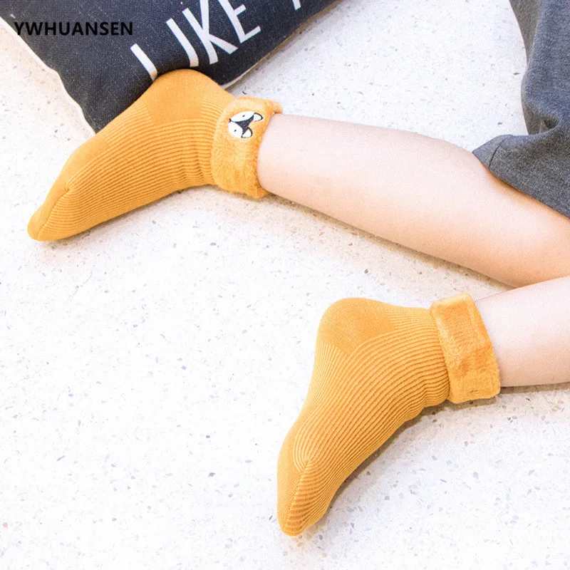 YWHUANSEN 1 to 10 Yrs Cotton Winter Thick Embroidered Warm Socks For Children Baby Short Boneless Suture Socks For Boys Girls
YWHUANSEN 1 to 10 Yrs Cotton Winter Thick Embroidered Warm Socks For Children Baby Short Boneless Suture Socks For Boys Girls