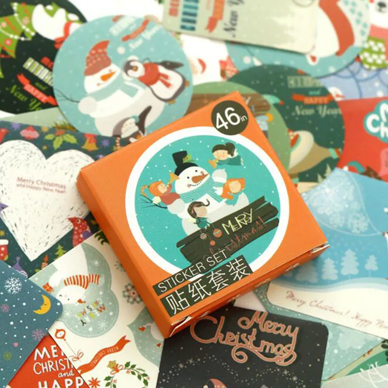 Kawaii Sticker Christmas Blessing Sealed Shaped Cute Album Sticker Stationery DIY Handbook Scrapbook Office School Supplies
Kawaii Sticker Christmas Blessing Sealed Shaped Cute Album Sticker Stationery DIY Handbook Scrapbook Office School Supplies