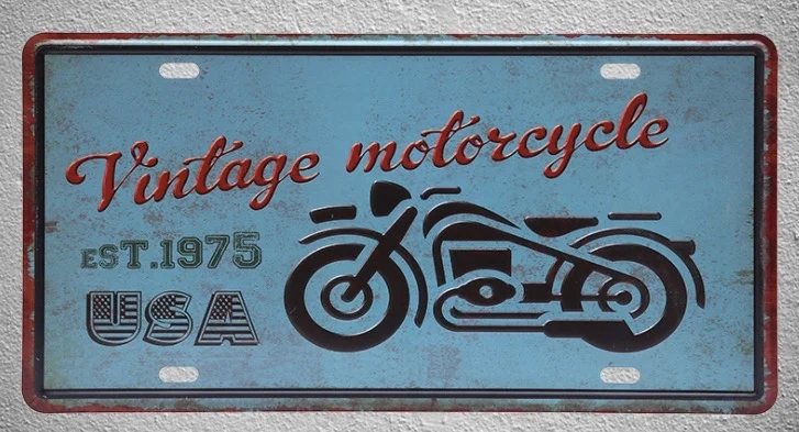 1 pc Motorcycle bike motorbike riding rider garage USA Tin Plates Signs wall man cave Decoration Metal Art Vintage Poster
1 pc Motorcycle bike motorbike riding rider garage USA Tin Plates Signs wall man cave Decoration Metal Art Vintage Poster