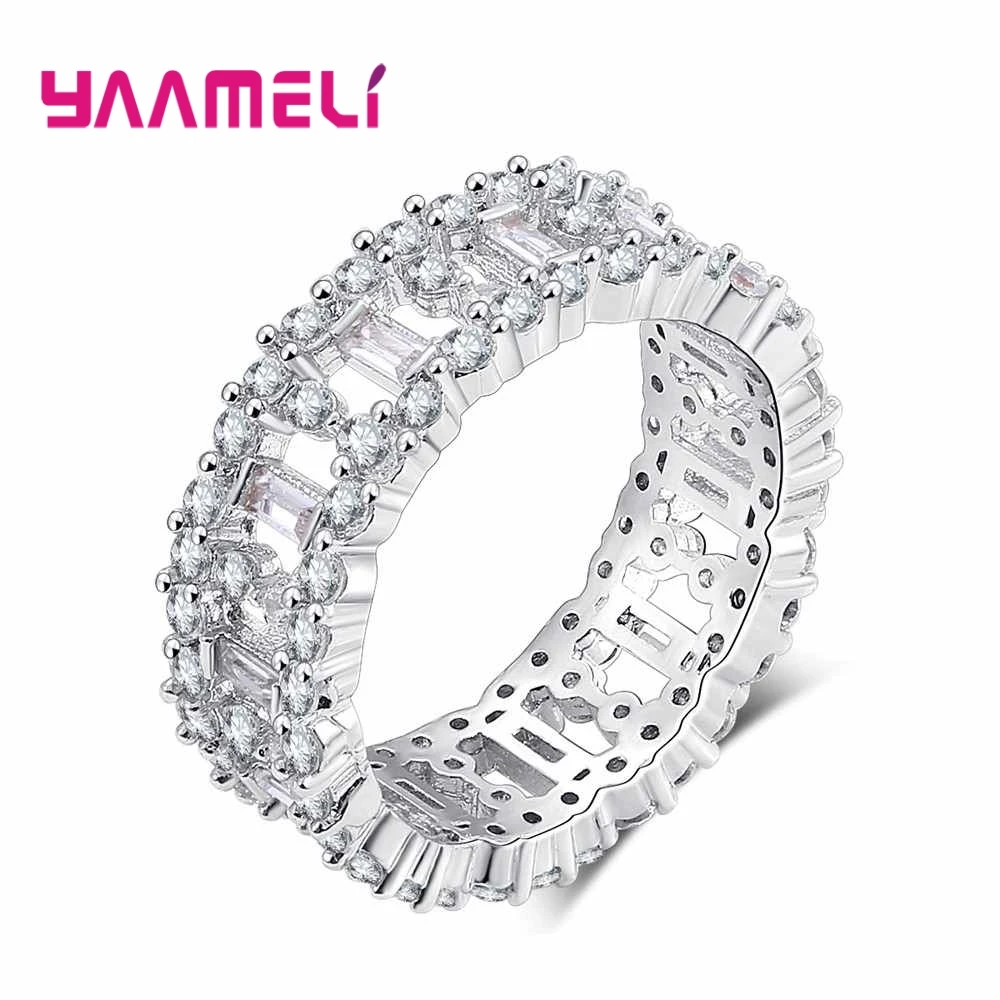 Newest Collection Wedding Luxury 925 Sterling Silver Hollow Design 3A+ Zircon Finger Rings For Women Bridal Accessory
Newest Collection Wedding Luxury 925 Sterling Silver Hollow Design 3A+ Zircon Finger Rings For Women Bridal Accessory