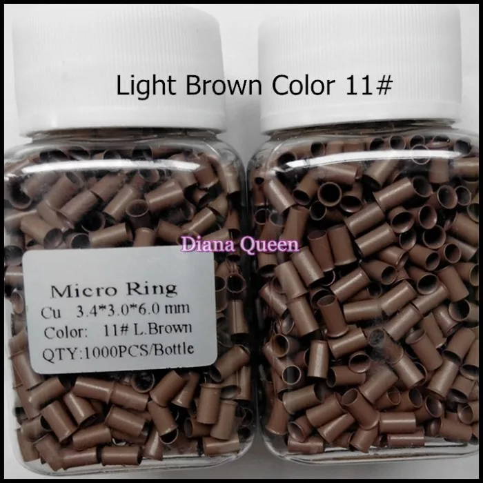 Copper micro bead Tube type 1000units 3.4x3.0x6.0mm Flared Micro copper tube /links/beads for Hair Extensions
Copper micro bead Tube type 1000units 3.4x3.0x6.0mm Flared Micro copper tube /links/beads for Hair Extensions