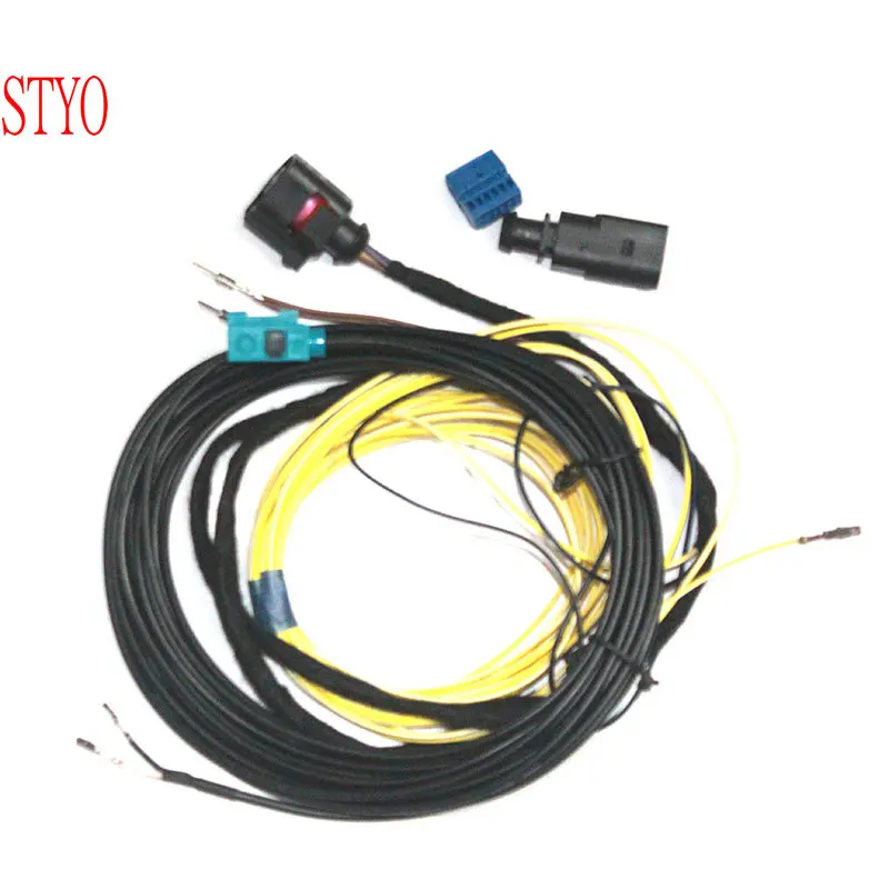 STYO Car Rear Logo Camera Reversing camera Cable without track line For VW Golf 7 MK7 Passat B8 |