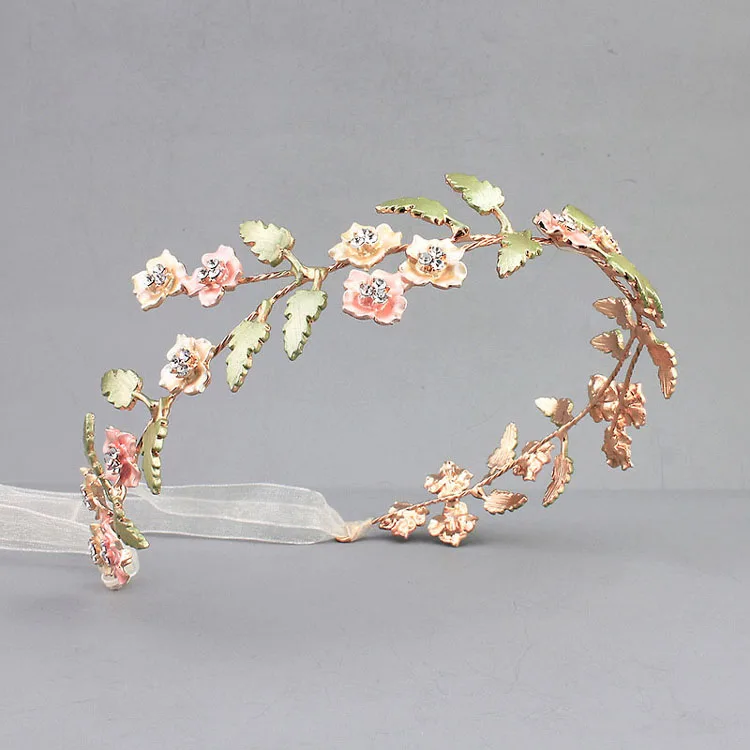 Floralbride Handmade Wired Rhinestones Crystals Pearls Flower Leaves Wedding Headband Bridal Hair Vine Hair Accessories
Floralbride Handmade Wired Rhinestones Crystals Pearls Flower Leaves Wedding Headband Bridal Hair Vine Hair Accessories