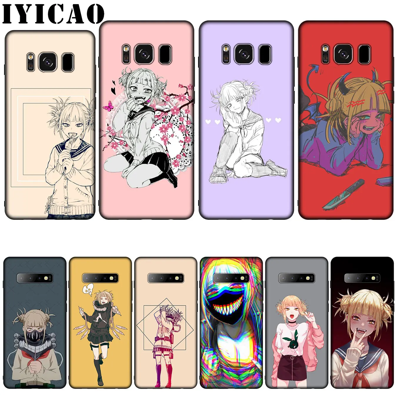 IYICAO My hero academic химико Тога силиконовый мягкий чехол для телефона Samsung Galaxy S10 S9 S8 Plus S6