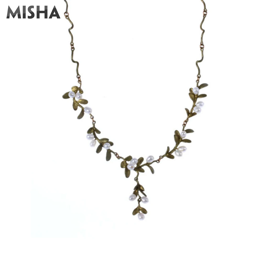 Ожерелье MISHA для женщин, модные ювелирные изделия, ожерелья с подвесками, качественное ожерелье из натурального жемчуга, модные ожерелья, по...
Ожерелье MISHA для женщин, модные ювелирные изделия, ожерелья с подвесками, качественное ожерелье из натурального жемчуга, модные ожерелья, по...