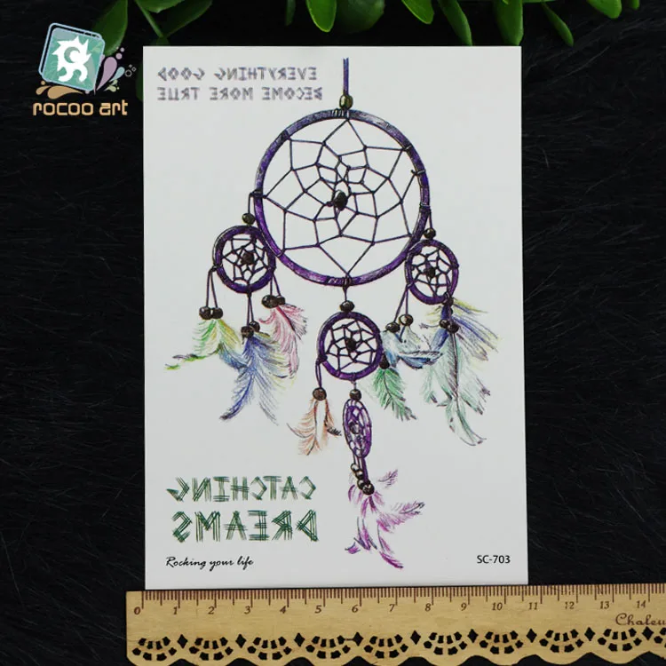 Latest Dreamcatcher Temporary Sticker Fake Tattoo Body Art Painting Waterproof Temporary Tattoo Sticker For Women Men
Latest Dreamcatcher Temporary Sticker Fake Tattoo Body Art Painting Waterproof Temporary Tattoo Sticker For Women Men