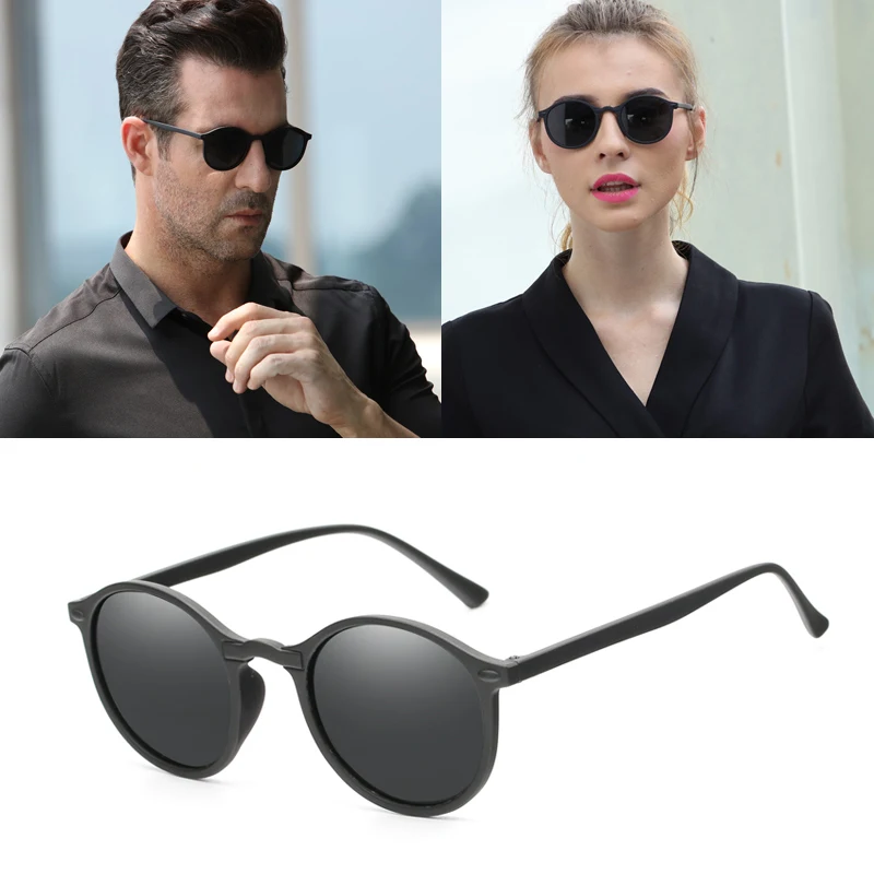 2019 Men Polarized Sunglasses Women Round Brand Design Driving Sun Glasses Male Glasses Eyewear UV400 Shades lentes de sol
2019 Men Polarized Sunglasses Women Round Brand Design Driving Sun Glasses Male Glasses Eyewear UV400 Shades lentes de sol