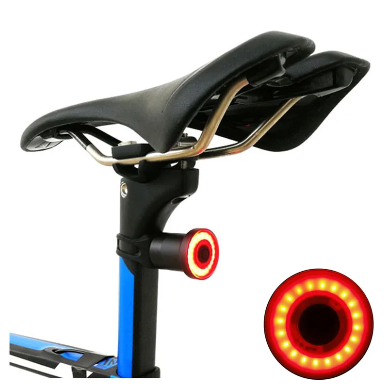 Светодиодный задний фонарь для горного велосипеда умный водонепроницаемый с