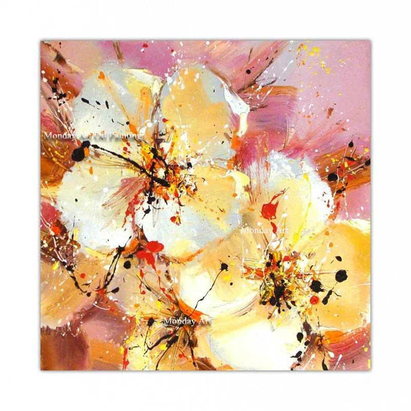 New Handpainted Flower painting Modern canvas Oil Paintings Wall Art landscape Pictures Home Decor For Living Room bedroom gift
New Handpainted Flower painting Modern canvas Oil Paintings Wall Art landscape Pictures Home Decor For Living Room bedroom gift