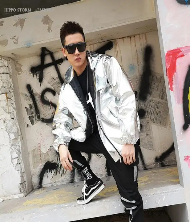 Лидер продаж, новинка 2020, Мужская одежда для ночного клуба, певица, мода, DJ GD, хип-хоп, с капюшоном, свободная куртка из искусственной кожи, пар...
Лидер продаж, новинка 2020, Мужская одежда для ночного клуба, певица, мода, DJ GD, хип-хоп, с капюшоном, свободная куртка из искусственной кожи, пар...