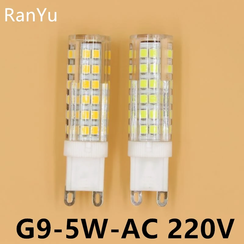 10 шт. реальная мощность G9 Светодиодная лампа 3 Вт 4 Вт 5 Вт SMD2835 AC220V керамическая светодиодная керамическая Хрустальная Светодиодная лампа вы...
10 шт. реальная мощность G9 Светодиодная лампа 3 Вт 4 Вт 5 Вт SMD2835 AC220V керамическая светодиодная керамическая Хрустальная Светодиодная лампа вы...