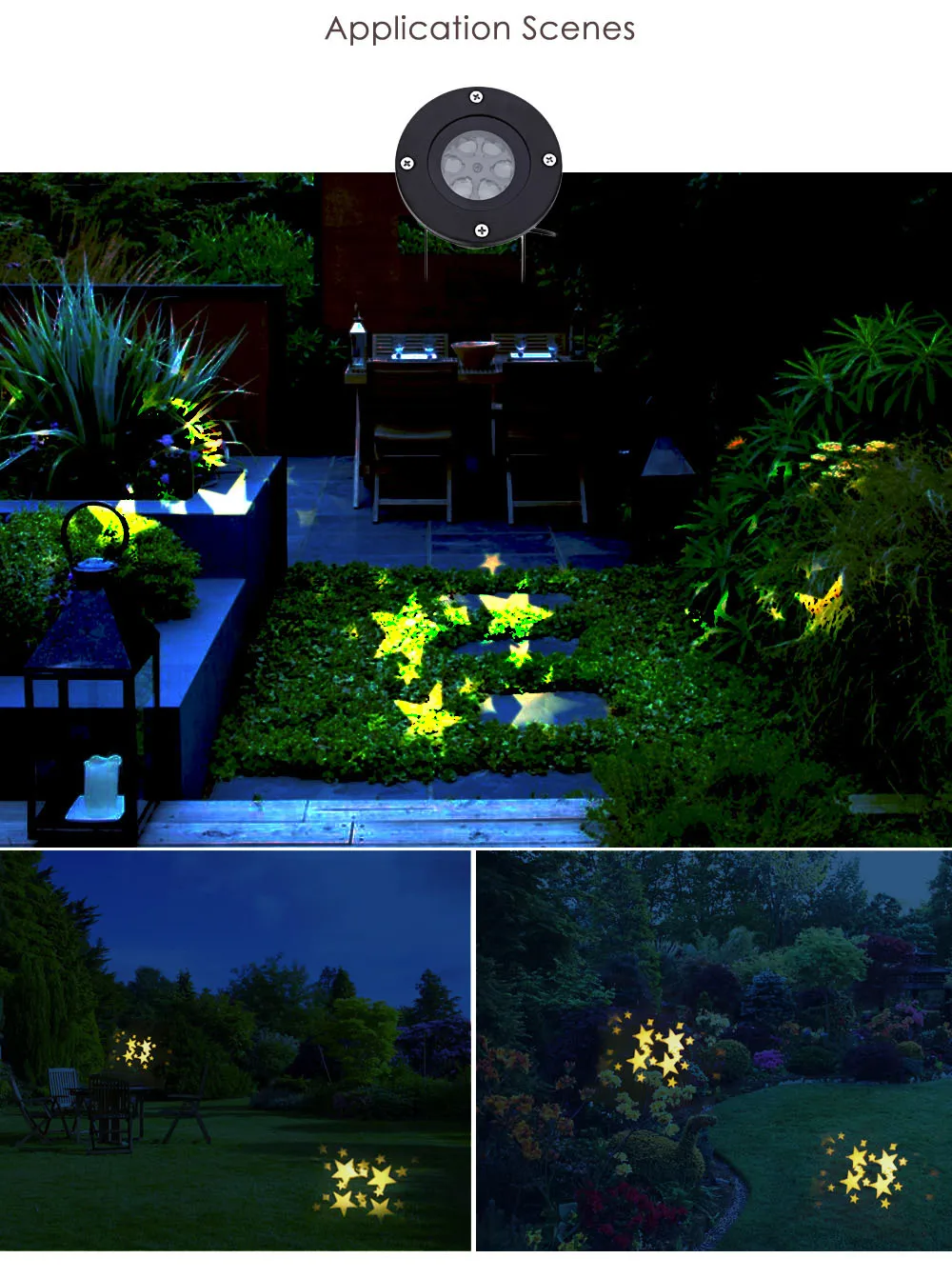 Outdoor Laser Christmas Lights Projectors Waterproof Star Light Projector Lamp for Garden House Yard Patio Landscape 
Outdoor Laser Christmas Lights Projectors Waterproof Star Light Projector Lamp for Garden House Yard Patio Landscape