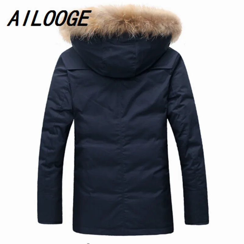 AILOOGE 2017 Winter Men's Down Jacket 90% White Duck Down Jacket Warm Men Long Section Of Self-cultivation Coat Men's Clothing
AILOOGE 2017 Winter Men's Down Jacket 90% White Duck Down Jacket Warm Men Long Section Of Self-cultivation Coat Men's Clothing