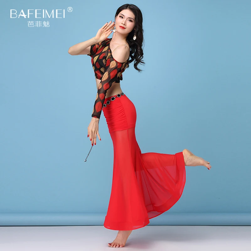 Woman belly dance uniforms gauze semi-permeable sexy belly dance skirt suits belly dance clothes
Woman belly dance uniforms gauze semi-permeable sexy belly dance skirt suits belly dance clothes
