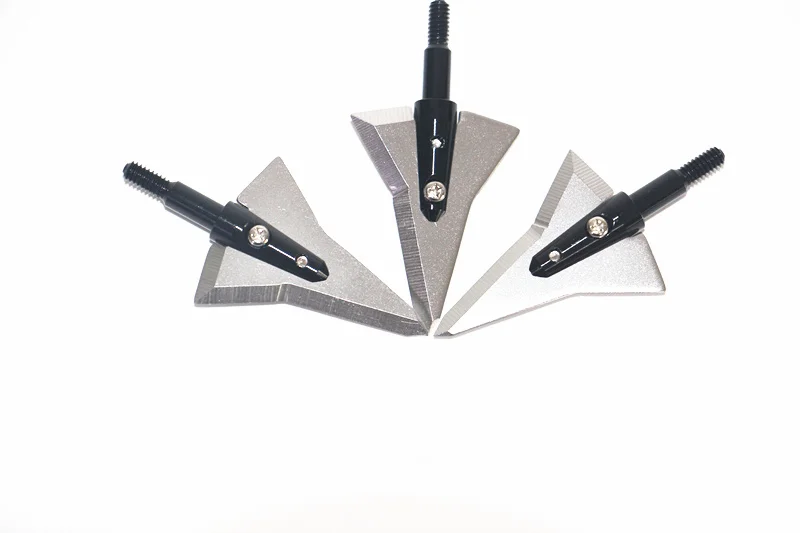 3PCs Archery Broadhead Crossbow Arrowheads Screwed Points 125GR 1.2"Cut Sharp Blades for Hunting
3PCs Archery Broadhead Crossbow Arrowheads Screwed Points 125GR 1.2"Cut Sharp Blades for Hunting