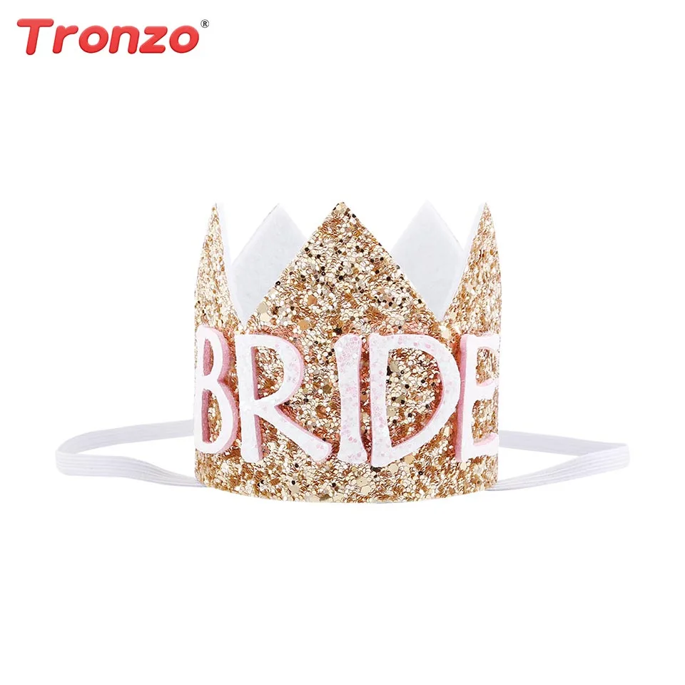 Tronzo Bride To be Party Hats Crown Wedding Decoration Cloth Gold Silver Party Hats Crown Hen Party Bridal Shower Adult Favors
Tronzo Bride To be Party Hats Crown Wedding Decoration Cloth Gold Silver Party Hats Crown Hen Party Bridal Shower Adult Favors