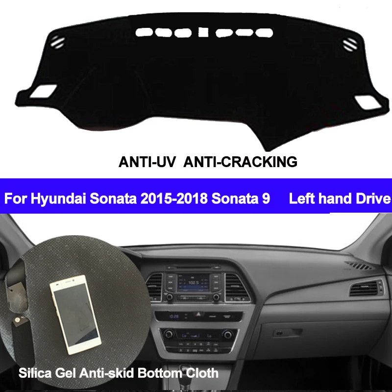 TAIJS Car Dashboard Cover Silicone Non-Slip Dash Mat Carpet ANti-UV DashMat For Hyundai Sonata 2015 2016 2017 2018 Sonata 9 
TAIJS Car Dashboard Cover Silicone Non-Slip Dash Mat Carpet ANti-UV DashMat For Hyundai Sonata 2015 2016 2017 2018 Sonata 9