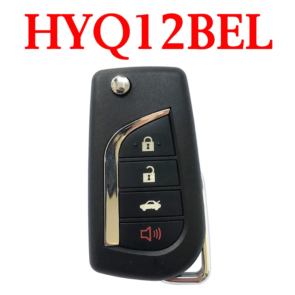 Фото 3 + 1 кнопки 315 МГц раскладной дистанционный ключ для Toyota Camry Corolla 2014 - купить