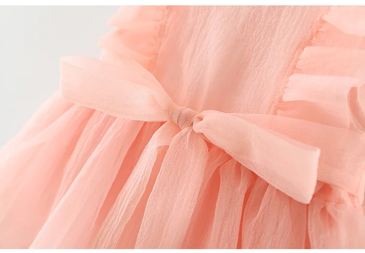 Girls Dress with Bow Ruffle Sleeveless Kids Dresses for Girls Vintage Vestido Infantil Kids Clothes
Girls Dress with Bow Ruffle Sleeveless Kids Dresses for Girls Vintage Vestido Infantil Kids Clothes