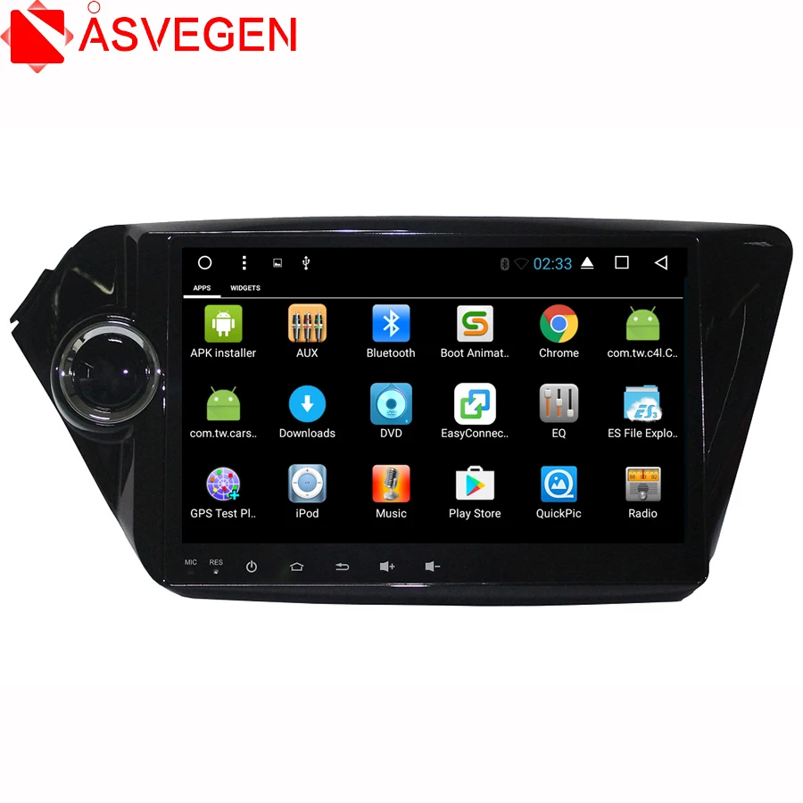 Asvegen 9" Android 7.1 Quad Core 2 Din Touch Screen Car Multimedia Radio Stereo DVD Player GPS Navigation For KIA K2 2011-2012
Asvegen 9" Android 7.1 Quad Core 2 Din Touch Screen Car Multimedia Radio Stereo DVD Player GPS Navigation For KIA K2 2011-2012