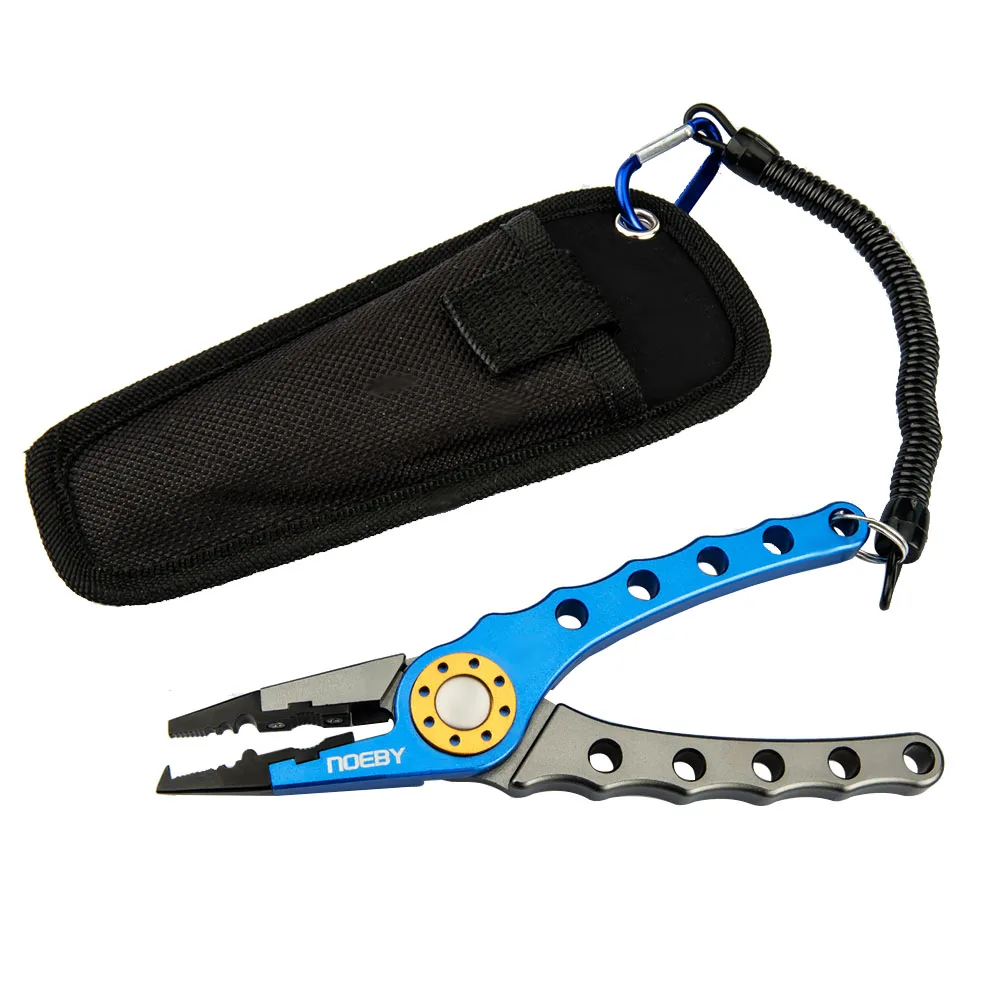 NOEBY Fishing Pliers Aluminum Alloy Fish Tackle Alicates Line Cutter Remove Hook High Quality Fishing Tools Tackle Pesca Peche
NOEBY Fishing Pliers Aluminum Alloy Fish Tackle Alicates Line Cutter Remove Hook High Quality Fishing Tools Tackle Pesca Peche