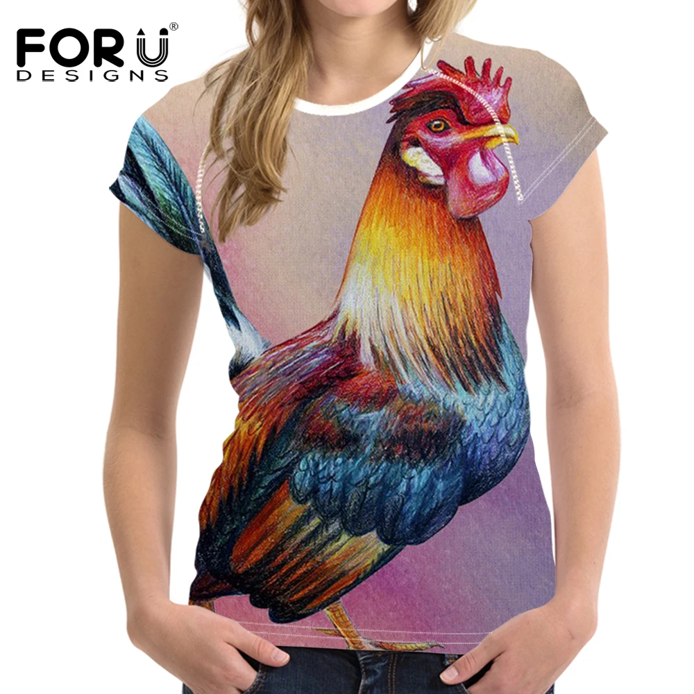 Женская футболка FORUDESIGNS, летняя Милая забавная Футболка с принтом цыплят, женские футболки, повседневные женские футболки, топы, эластичные ...
Женская футболка FORUDESIGNS, летняя Милая забавная Футболка с принтом цыплят, женские футболки, повседневные женские футболки, топы, эластичные ...