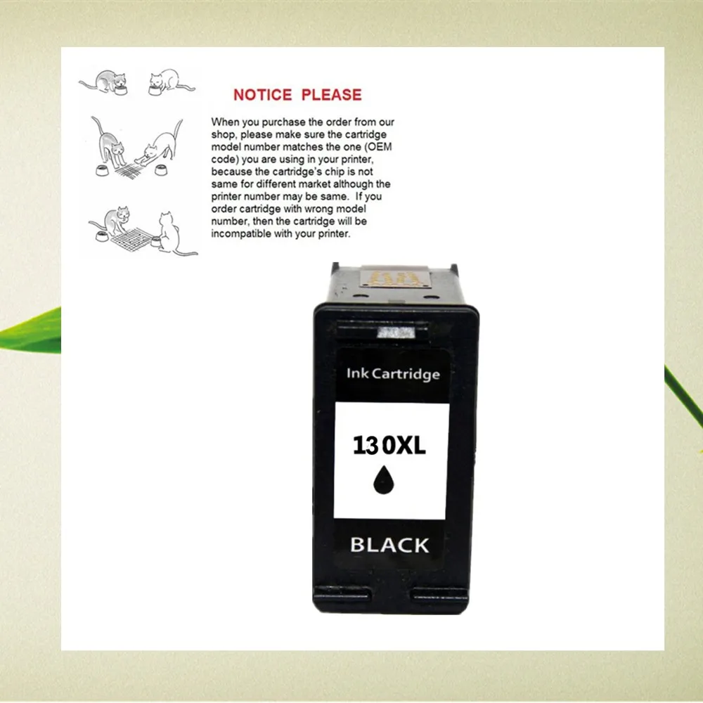 YOTAT 1pcs BK remanufactured ink cartridge For HP130 For HP Deskjet 6543 5743 5740 6843 PhSm 8153 8453
YOTAT 1pcs BK remanufactured ink cartridge For HP130 For HP Deskjet 6543 5743 5740 6843 PhSm 8153 8453
