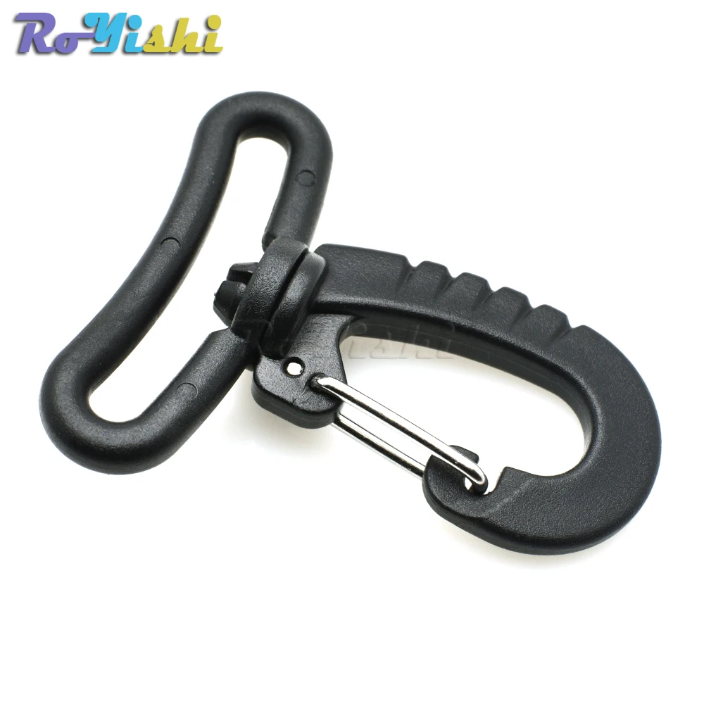 1000pcs/pack 1-1/2" Webbing Plastic Swivel Snap Hook for Keychain Backpack Buckle Belt Strap Black
1000pcs/pack 1-1/2" Webbing Plastic Swivel Snap Hook for Keychain Backpack Buckle Belt Strap Black