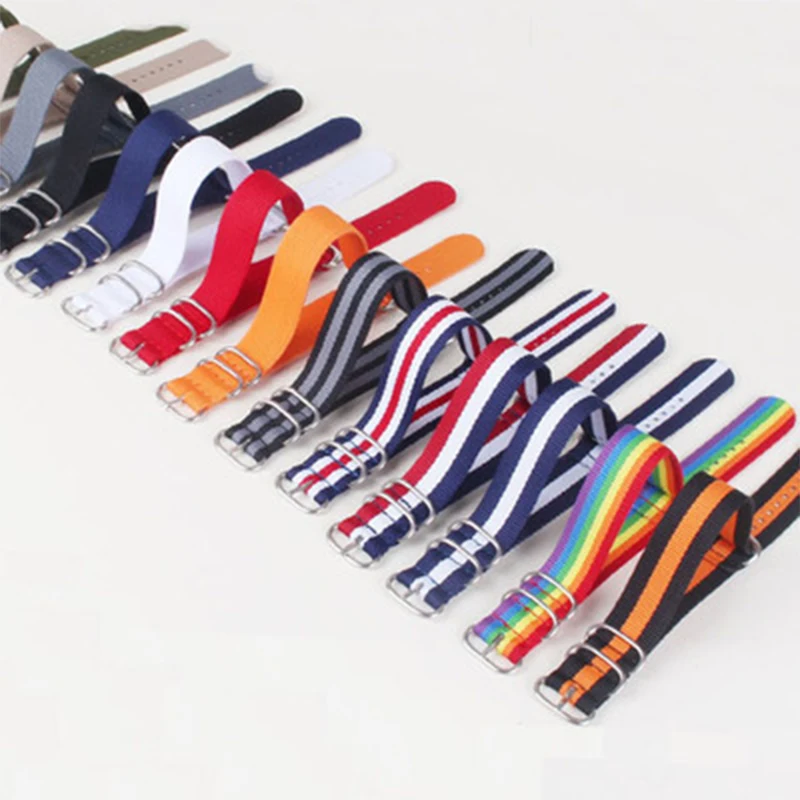 Watch accessories ZULU canvas wristband nylon strap 18/20/22/24mm NATO men's and women's sports woven bracelet
Watch accessories ZULU canvas wristband nylon strap 18/20/22/24mm NATO men's and women's sports woven bracelet