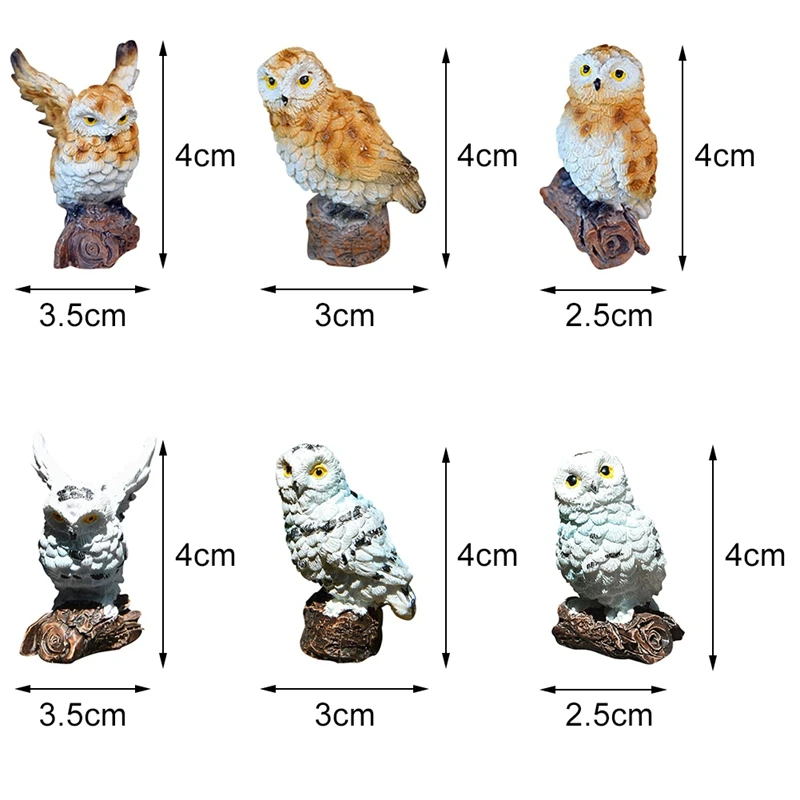 Garden Statues Sculptures Owls Bonsai Pots Home Ornament Figurines Decoration Resin Miniatures Figurine Craft Terrarium Decor
Garden Statues Sculptures Owls Bonsai Pots Home Ornament Figurines Decoration Resin Miniatures Figurine Craft Terrarium Decor